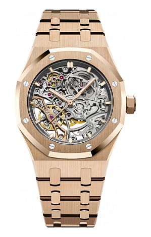 Review Audemars Piguet Royal Oak Double Column 37 mm WHEEL OPENWORKED 15467OR.OO.1256OR.01 Replica watch